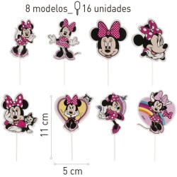 16 adornos para tartas de Minnie. n�1