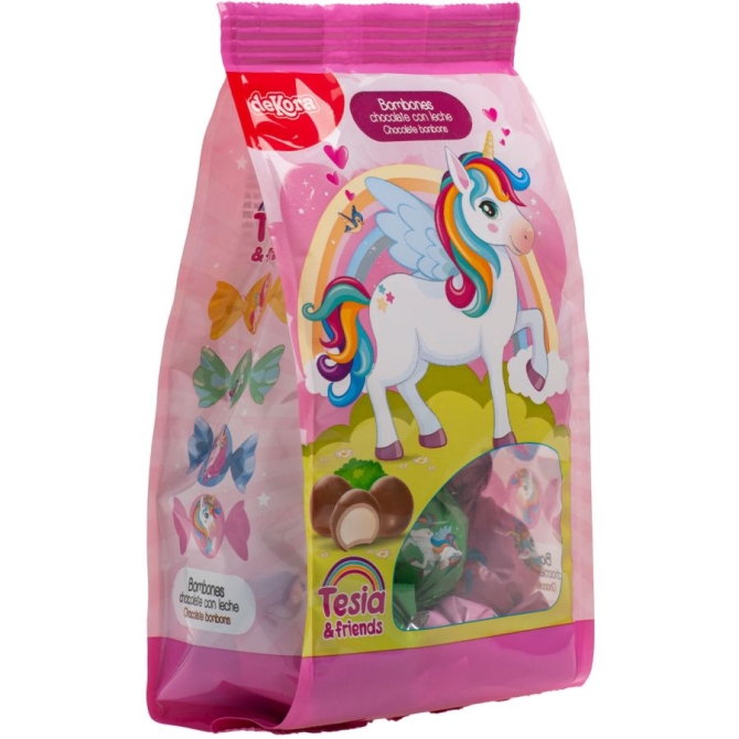 Bolsa de Caramelos de Chocolate Unicornio - 100g