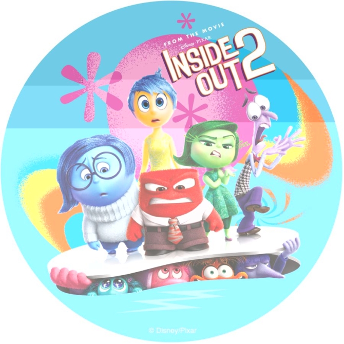 Inside Out 2 discos  20 cm - Azyme 