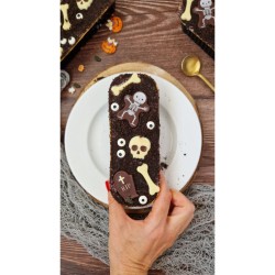 4 Surtidos de Halloween Calavera / Huesos - Chocolate. n3