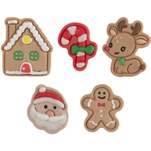 5 Decoraciones de Navidad 2D  Azcar