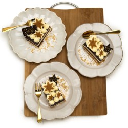 Surtido de 3 copos de chocolate blanco. n°3