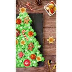 Surtido de 3 copos de chocolate blanco. n°9