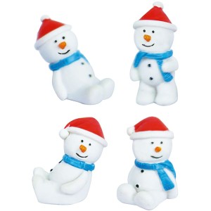 1 Frijol Mu�eco de Nieve � 3-3,5 cm � Cer�mica