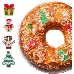 Figura navideña 2D – 2, 5 cm – Plástico. n°1