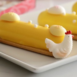 5 Decoraciones: Gallinas  +  Huevos � Az�car. n�2