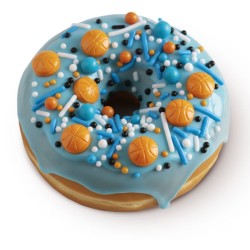 Mezcla de sprinkles de colores temática baloncesto – 70 g. n°2