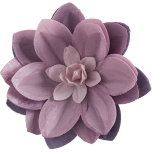 Lirio de agua de papel de oblea lila � � 14 cm