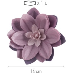 Lirio de agua de papel de oblea lila � � 14 cm. n�1
