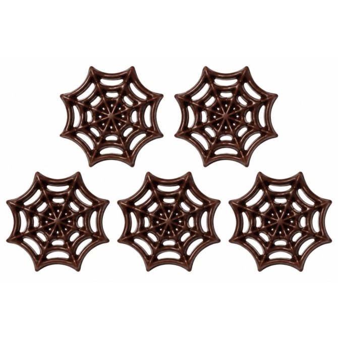 5 Decoraciones de Telara�a para Halloween � En Chocolate Negro 
