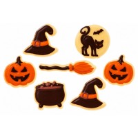 7 Decoraciones de Halloween � En Chocolate Blanco