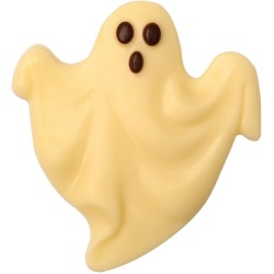 5 Decoraciones de fantasmas para Halloween � En chocolate blanco. n�1