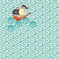El fondo de pantalla de las olas