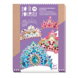 4 tiaras mosaicos de bricolaje. n°2