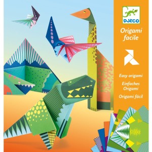 Kit Origami Dinosaurios