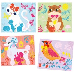 Parche artstico - Little Pets. n2