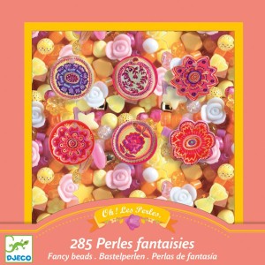 450 cuentas de plstico - Flores