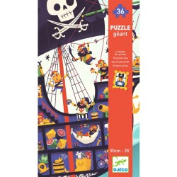 Puzzle Gigante Barco Pirata - 36 piezas. n3