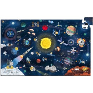 Puzzle de observacin del espacio + folleto - 200 piezas