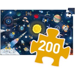 Puzzle de observacin del espacio  +  folleto - 200 piezas. n3