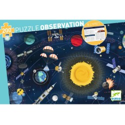Puzzle de observacin del espacio  +  folleto - 200 piezas. n4