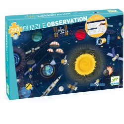 Puzzle de observacin del espacio  +  folleto - 200 piezas. n5