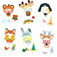 Fotomatn de bricolaje - Fiesta de animales