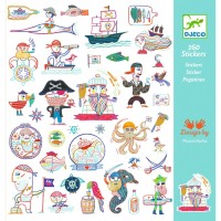 160 pegatinas: �Ataque de piratas!