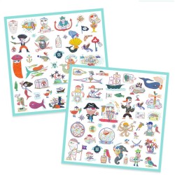 160 pegatinas: �Ataque de piratas!. n�1
