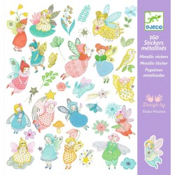 160 pegatinas metálicas de hadas. n°1