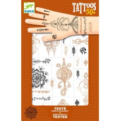 Tatuajes con purpurina: Un soplo de Oriente. n�3