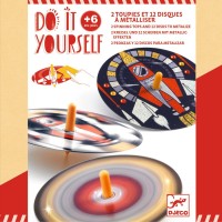 Kit con 2 peonzas y 12 discos Hypno Cosmos para metalizar � DIY