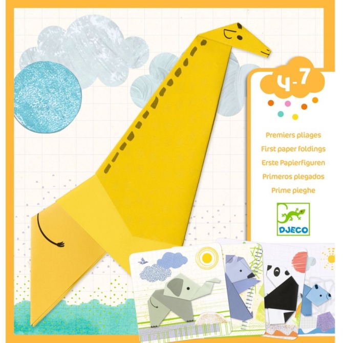 Mis primeros animales de origami: 1,  2,  3... �Dobla! 
