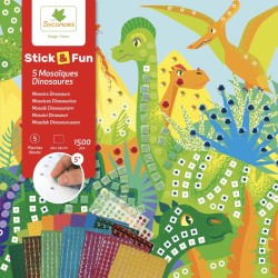 Stick N Fun - Mosaicos - Dinosaurios. n8