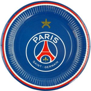 6 platos de f�tbol PSG
