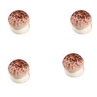 4 Mini Championes Beige (2 cm) - Azcar