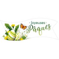 1 Plato Felices Pascuas Verde - Sin Levadura