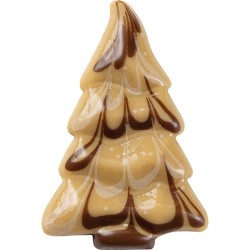 4 Árboles de Navidad (4, 5 cm) – Chocolate rubio. n°1