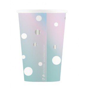 8 vasos baby shower