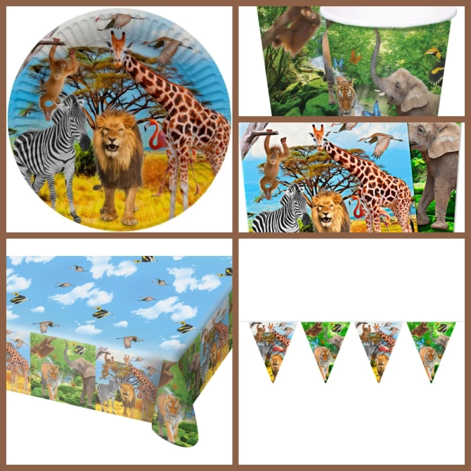 Grande Party Box Safari Party 