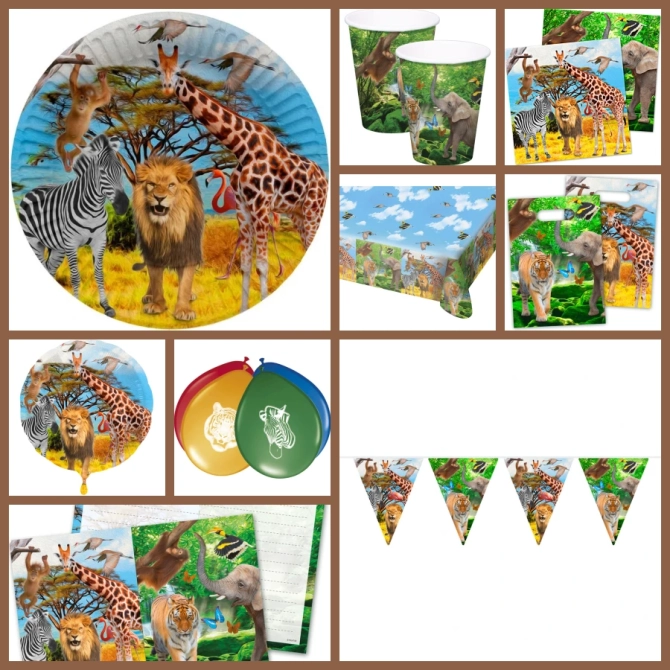 Mega Party Box Safari Party 