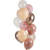 Ramo 12 Globos Beb Nia
