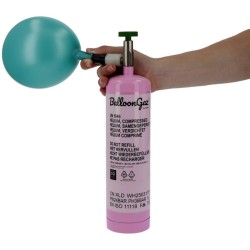 Botella de helio S - 0, 024 m - 3 globos. n2