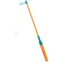 Farol LED en forma de palo - Naranja y verde azulado - 40 cm