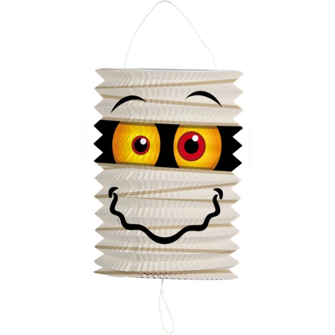 Farol de Halloween desmontable - Momia - 16 cm 