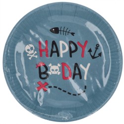 8 platos de fiesta pirata. n�3