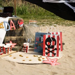 8 vasos de fiesta pirata. n�5