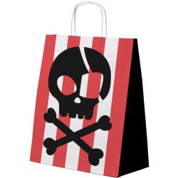 6 bolsas de regalo para fiesta pirata. n�1