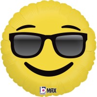 Globo Emoji con gafas de sol
