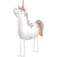 Globo gigante unicornio andante